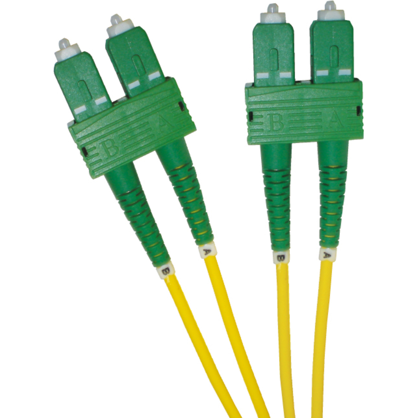 Enbeam OS2 Fibre Optic Patch Lead SC/APCSC/APC Singlemode 9125 Duplex