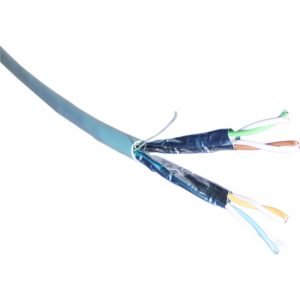 Excel Category 6A Cable UFTP S-Foil Dca LS0H 305m Box - Ice Blue